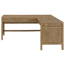 Hogan 1-drawer Lift Top L-shape Computer Writing Desk – Mango