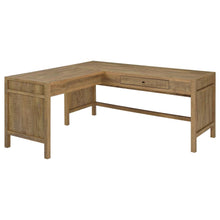 Hogan 1-drawer Lift Top L-shape Computer Writing Desk – Mango