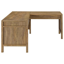 Hogan 1-drawer Lift Top L-shape Computer Writing Desk – Mango