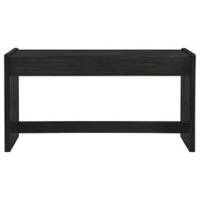 Leandro 2-drawer Home Office Writing Desk – Burnished Black