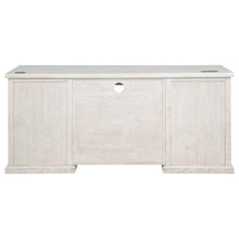Altidore 68-inch 7-drawer Executive Home Office Desk – Distressed White