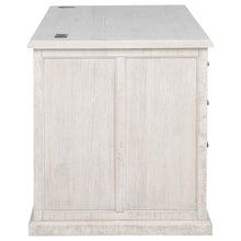 Altidore 68-inch 7-drawer Executive Home Office Desk – Distressed White