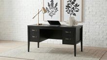 Graham 4-Drawer Lift-Top Computer Desk – Black