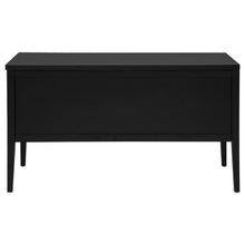Graham 4-Drawer Lift-Top Computer Desk – Black
