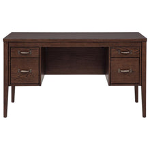 Graham 4-Drawer Lift-Top Computer Desk – Walnut Brown