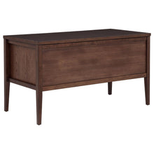 Graham 4-Drawer Lift-Top Computer Desk – Walnut Brown