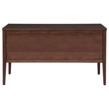 Graham 4-Drawer Lift-Top Computer Desk – Walnut Brown