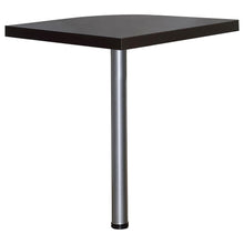Skylar L-Shape Desk with Mobile File Cabinet – Cappuccino