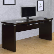 Skylar 55-inch Computer Desk with Keyboard Drawer – Cappuccino