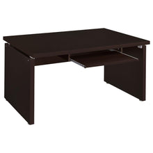 Skylar 55-inch Computer Desk with Keyboard Drawer – Cappuccino