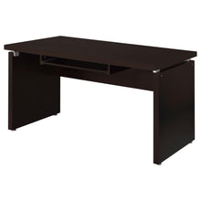 Skylar 55-inch Computer Desk with Keyboard Drawer – Cappuccino