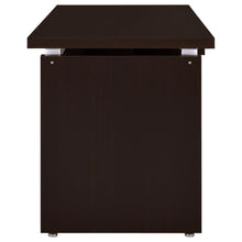 Skylar 55-inch Computer Desk with Keyboard Drawer – Cappuccino