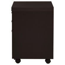 Skylar 3-drawer Home Office Mobile File Cabinet – Cappuccino