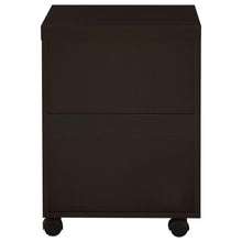 Skylar 3-drawer Home Office Mobile File Cabinet – Cappuccino