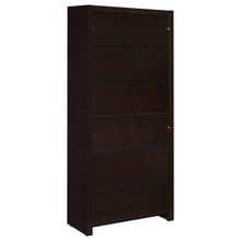 Skylar 71-inch 4-shelf Bookcase with Drawer – Cappuccino