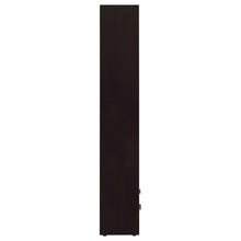 Skylar 71-inch 4-shelf Bookcase with Drawer – Cappuccino