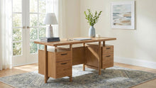Roldan 69-inch 4-drawer Computer Desk with File Drawer – Light Ash