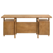 Roldan 69-inch 4-drawer Computer Desk with File Drawer – Light Ash