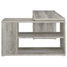 Yvette 60-inch 3-drawer L-Shape Computer Desk – Grey Driftwood