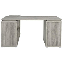 Yvette 60-inch 3-drawer L-Shape Computer Desk – Grey Driftwood