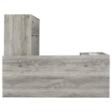 Yvette 60-inch 3-drawer L-Shape Computer Desk – Grey Driftwood