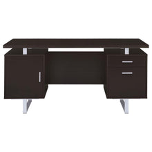 Lawtey 60-inch 2-drawer Office Computer Desk – Cappuccino