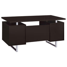 Lawtey 60-inch 2-drawer Office Computer Desk – Cappuccino