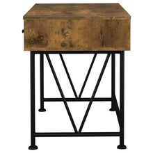 Analiese 47-inch 3-drawer Writing Desk – Rustic Nutmeg