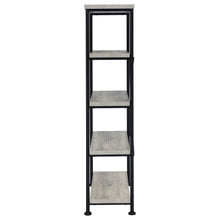 Analiese 63-inch 4-shelf Bookshelf – Grey Driftwood