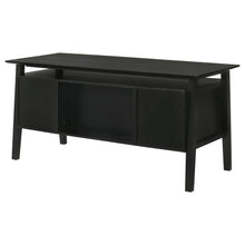 Goodson 64-inch 4-Drawer Double Pedestal Desk – Black