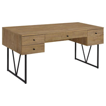 Analiese 63-inch 4-drawer Writing Desk – Mango