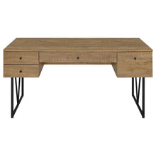 Analiese 63-inch 4-drawer Writing Desk – Mango