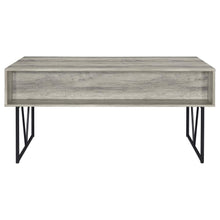 Analiese 63-inch 4-drawer Writing Desk – Grey Driftwood