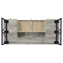 Analiese 63-inch 4-drawer Writing Desk – Grey Driftwood