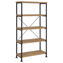 Analiese 63-inch 4-shelf Bookshelf – Mango