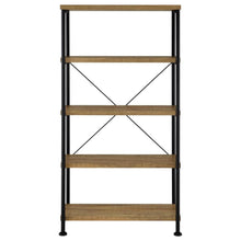Analiese 63-inch 4-shelf Bookshelf – Mango