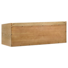 Fabian Bookshelf Bridge with Cubbies – Distressed Light Brown