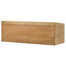 Fabian Bookshelf Bridge with Cubbies – Distressed Light Brown