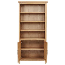 Vermes 72-inch 2-door Home Office Cabinet Bookcase – Light Ash