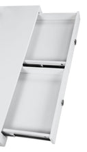 Gemma 48-inch 2-drawer Writing Desk – White High Gloss