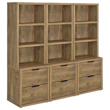 Westpark 3-piece Wall Unit Bookcase Set with USB – Mango