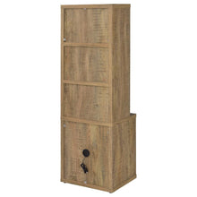 Westpark 3-piece Wall Unit Bookcase Set with USB – Mango