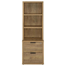 Westpark 3-shelf Bookcase USB and Lockable Drawer – Mango