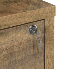 Westpark 3-shelf Bookcase USB and Lockable Drawer – Mango