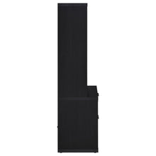 Westpark 3-piece Wall Unit Bookcase Set with USB – Black