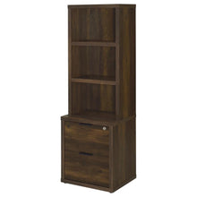 Westpark 3-piece Wall Unit Bookcase Set with USB – Dark Pine