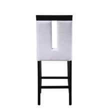 Bernice - Counter Height Chair (Set of 2) - White PU & Black