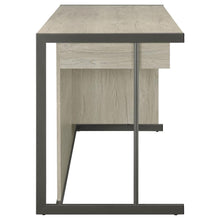 Loomis 60-inch 4-drawer Computer Desk Whitewashed – White Washed Grey