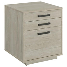 Loomis 3-drawer Home Office File Cabinet Whitewashed – White Washed Grey