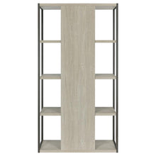 Loomis 72-inch 3-shelf Bookshelf Whitewashed – White Washed Grey